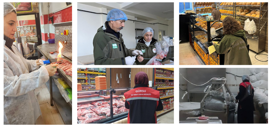 Bursa Genelinde Ramazan Ayı Süresince Gıda Denetimleri Kararlılıkla Sürüyor