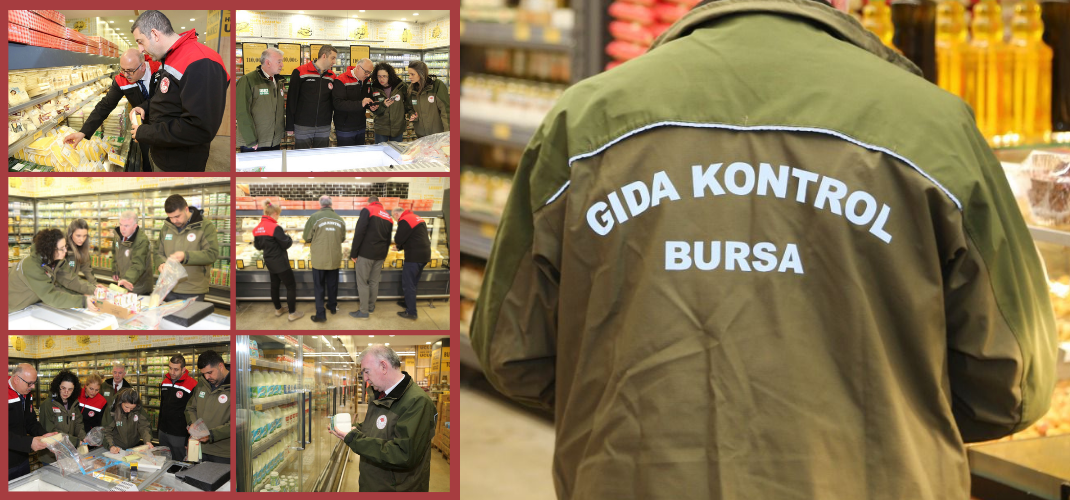 Bursa’ da Süt ve Süt Ürünlerine Sıkı Denetim