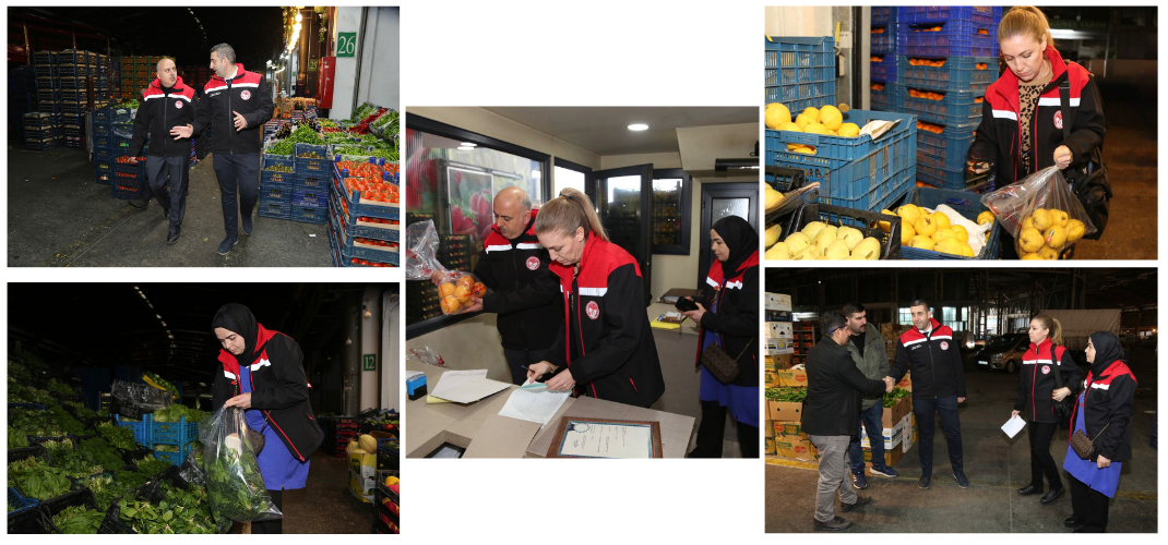 Bursa’ da Yaş Meyve Sebzelerde Pestisit Denetimleri Yoğunlaştırıldı 