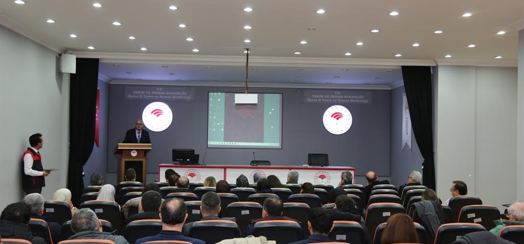 Hasat Sonrası Toptancı Hali Girişinde Taze Meyve Ve Sebzede Pestisit Denetimi Toplantısı Gerçekleştirildi