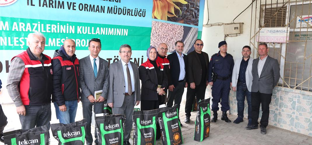 Bursa’ da Ayçiçeği Üretimine Güçlü Destek