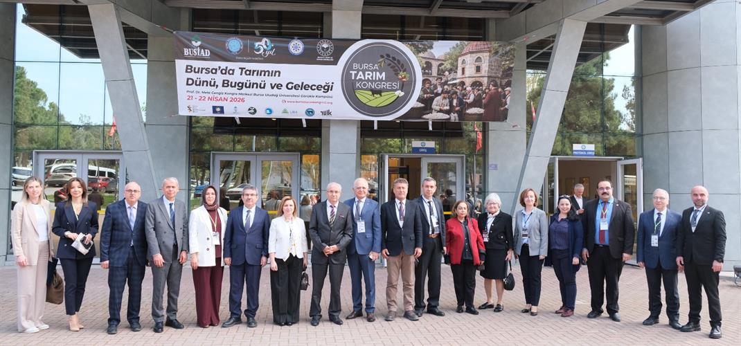 Bursa Tarımının Dünü Bugünü ve Yarını Temalı Bursa Tarım Kongresi Başladı