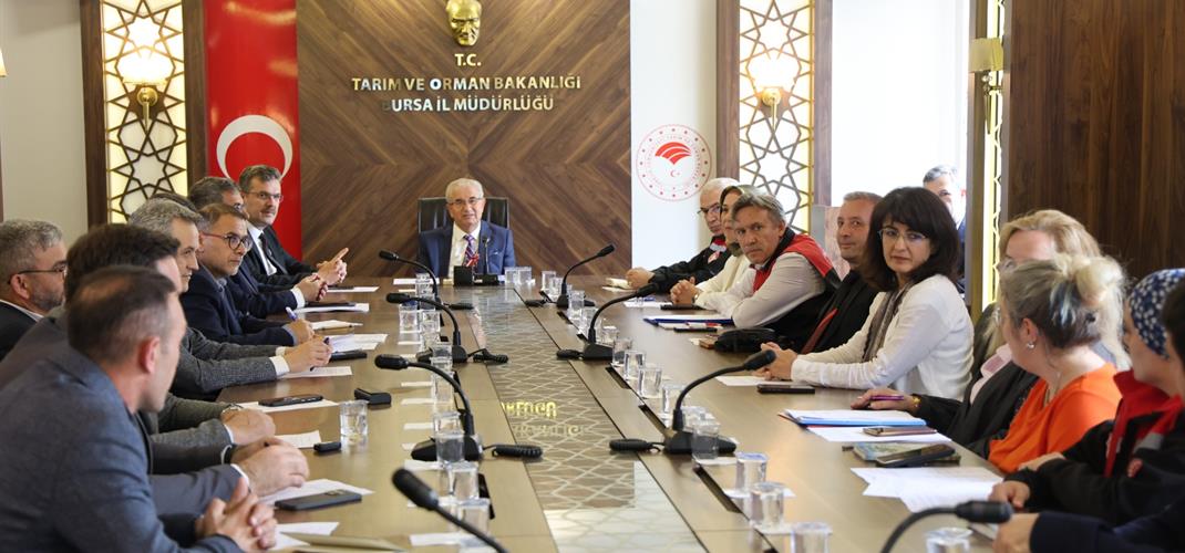 Tarımsal Üretimin Planlanması İl Kurulu Toplantısı Yapıldı